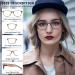 Fetrrc Blue Light Blocking Computer Readers 5 Pairs - Anti Glare/Fatigue Square Eyeglasses for Women/Men (Mix Colors 2.0) - Buy Online on GoSupps.com