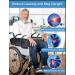 Lateral Support Wheelchair Arm Rest Cushion Accessories Torso Stabilization Leather Cover Armrest Support Universal Fit Wipe-Clean High Density Foam for Stroke Patients Seniors(A Pair) - Buy Online on GoSupps.com