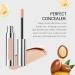 Maquillage correcteur liquide couverture compl te l ger hautement pigment dissimule les taches fonc es les cernes maquillage liquide Dark skin tone - Buy Online on GoSupps.com