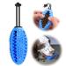 Dog toy dog toothbrush cotton stuff for dog toothbrush dog intelligence toys robust natural rubber and tooth cleaning employment dog for large medium -sized small dogs blue