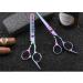 Colorful Professional Hair Cutting Scissors Set | Thinning Shears & Grooming Kit for Men Women & Pets - High-Quality Hairdressing Tools - Buy Online on GoSupps.com