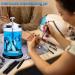 Barber Disinfectant Jar 21 Oz Manicure Sterilizing jar with Removable Basket Manicure Disinfecting Jar for Nail Tool Glass Salon Disinfecting Jar Container for Barber Supplies - Buy Online on GoSupps.com