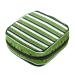 Menstruation pad bag with zipper women's napkin bag tampons collecting bags for women and girls (watermelon striped)