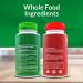HOMERECORE Whole Food Fruits & Veggies Supplement Plant-Based Vegan Gluten-Free Soy-Free No Fillers Natural Superfoods Boost Energy & Immune System for Men & Women 90 Fruit & 90 Veggie Capsules - Buy Online on GoSupps.com