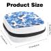Sanitary Napkin Storage Bag | Period Tampon Makeup Pad Pouch | Animal Birds Flowers Color528 - Buy Online on GoSupps.com