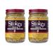 Stokes Cider & Horseradish Wholegrain Mustard 185g - Pack of 2