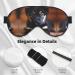 Puppies Dog Print Double-Sided Eye Mask | Soft Light Blocking Sleep Enhancer | International Shipping Available - Buy Online on GoSupps.com
