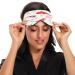 Floral Fish Sleep Mask - Soft Comfort Blindfold for Men Women - Adjustable Strap - Blockout Light for a Restful Night's Sleep - Buy Online on GoSupps.com