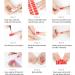 White French Tip Semi Cured Gel Nail Strips Stickers Short Square Gel Nails Wraps with File 16 Pieces Glossy Soft Self-Adhesive Salon-Quality Uv/LED Lamp Required - Buy Online on GoSupps.com