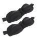 Masks 2pcs 3D Stereo Goggles Eyepatch for Adults Satin Eye Mask for Sleeping Travel Sleep Mask Sleeping Eye Shade Cotton Sleeping Eye Cover Sleeping Blackout Eye Cover Portable