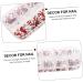 Healeved 1 Box Nail Jewelry Drill Crystals Decor Ab Glass Rhinestones Sticker Gems Gemstones for Nails Nail Diamonds Rhinestones Manicure Tools Nail Plastic Nail Stickers Love Red 13X5X1cm Red - Buy Online on GoSupps.com