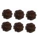 TOVINANNA 6 piece Health Ball Hand massage ball wooden trade acupuncture massage ball Hand massage ball massage ornamental handball wood ornament Hand massager