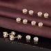 DELECOE 12pcs Soft Silicone Earring Backs - Hypoallergenic Replacements for Studs, Hoops, Fish Hooks - Silver & Gold - Buy Online on GoSupps.com