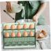 Ciieeo For Egg Fridge -layer Side Case Organizer Kitchen Holder Refrigerator Rack Space Household Home 25.2X19.5CM As Shown 1 - Buy Online on GoSupps.com
