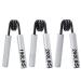Covvy Griffkraft Trainer Set 50/100/100/250LBS Handle Trainer Non -slip metal forearm trainer Hand grip Strength finger amplifier finger coach for muscle building training silver