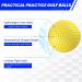 16 Pack Colored Foam Golf Practice Balls for Realistic Putting Training - Indoor/Outdoor Use - Buy Online on GoSupps.com