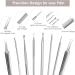 13 Pcs Blackhead Remover Pimple Popper Tool Kits Comedone Acne Extractor Kit Blackhead Remover Tweezers Set Stainless Steel for Forehead/Facial/Nose Suitable for Women and Men - Buy Online on GoSupps.com
