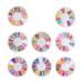 Exceart 8 boxes Soft ceramic different fruit slices Mass ornaments Fruit slices for Harz button made of synthetic resin with a flat back DIY Blumenton Cut Nail 3D Polymer-Ton