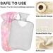 Naanle 2L Transparent Hot Water Bottle with Lid - Spring Cherry Blossom Design for Menstrual Cramps Pain Relief & Hot/Cold Therapy - Buy Online on GoSupps.com