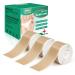 3 Rolls Silicone Scar Sheets(1.6" x 60" Each) Silicone Patches for Scars Reusable Scar Removal Strips for Prevention and Repair