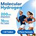 Hydrogen Water Tablets - 16 PPM Molecular Hydrogen Tablet - 200mg Magnesium - Fast Dissolving Hydrogen Tablets for Drinking Water - Antioxidant Support Cellular Health & Recovery - 60 Count - Buy Online on GoSupps.com