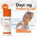 Daylong Protect & Care Cr me Solaire Fluide SPF50+ Visage et corps Base maquillage quotidien Hydratation 24h 50ml Protect & Care SPF50+ - Buy Online on GoSupps.com