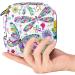 Menstrual Bag with Zipper for Women & Girls | Floral Butterflies - Stylish Napkin & Tampon Collection Bag - Buy Online on GoSupps.com