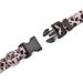 Suredoo Adjustable Dog Collar - Soft Nylon for Small Medium & Large Dogs | Leopard Print (M: 33-55 cm Neck) - Buy Online on GoSupps.com
