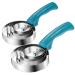 Harrison Howard Reversible Stainless Steel Curry Comb with Soft Touch Grip Style 1