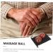 Healvian 6 STK Wooden Health Balls - Massage & Fitness Handballs for Muscle Relief Meditation & Exercise - Buy Online on GoSupps.com