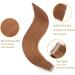 Tape in Hair Extensions Invisible Tape in Hair Extensions Real Remy Tape in Hair Extensions Silky Straight Human Hair Double Side Seamless Skin Weft Tape Hair Extensions Medium Auburn Tape in Extensio - Buy Online on GoSupps.com