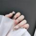 Press on Nails Trapezoid Long Fake Nails 24Pcs Shiny False fingernail with Self-Adhesive Jelly Nail Glue Tabs Press On False Nails - Buy Online on GoSupps.com