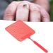 Indoor Fly Swatter Adjustable Length Retractable Stainless Steel Handle Design Retractable Fly Swatter for Remove Spiders for Camping for Workshop(Red) - Buy Online on GoSupps.com