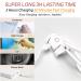 Senlong Heated Eyelash Curler - Rechargeable Electric Lash Curler with 2 Heating Modes & Sensing Silicone Pad - Portable Makeup Tool for Women (White) | International Shipping Available - Buy Online on GoSupps.com