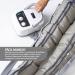 Edicare Lymphatic Drainage Device - 6 Air Chambers for Legs Feet Arms & Abdomen - Professional Massage Kit - Adjustable & Easy to Use - Complete White Kit - Buy Online on GoSupps.com