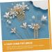 DOITOOL 2 Sets Hair Accessories Pearl Headpiece Rhinestone Hair Clips Pearl Hair Clips Floral Hair Clips Bride Hair Decor Bride Headpiece Bridal Wedding Zinc Alloy Comb Women's - Buy Online on GoSupps.com