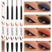 Waterproof Eyeliner | Mechanical Eyeliner Pencil Stay On Eye Liner Strong Coloring Power Not Easy To Dye Stroking Can Be Formed Anti-Perspiration Effect For Eyeshadow Primer Dtt A01# - Buy Online on GoSupps.com
