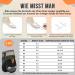 Slowton Dog Shoes - Waterproof Paw Protection Booties for Small & Medium Dogs | Non-Slip Sole & Reflective Velcro | Size 3 - Black - Buy Online on GoSupps.com