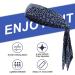 4-Piece Bandana Headband Set for Men & Women - Non-Slip Sweat-Wicking Athletic Headbands for Sports & Yoga - Buy Online on GoSupps.com