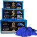 ST Shajarat Marrakech-Paris Set of 3 Nila Blue Shajarat Lightening Soaps - Anti-Stain - Reduces the Appearance of Spots and Blemishes - Radiant and Radiant Skin - Anti-Acne- Face and Body - Natural Morocco - 100 g
