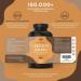 High-Dosed Cordyceps Capsules (270 pcs 650mg) - 1950mg Daily - 10:1 Extract 40% Polysaccharides - Vegan Lab-Tested - True Nature - Buy Online on GoSupps.com