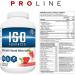 Pro Line Iso Advanced Whey Protein Isolate | 30 Grams Microfiltered Whey Isolate Protein | Sugar Free Low Fat Low Lactose Soy Free Whey Protein Powder (4.4LB Strawberry Banana) Strawberry Banana 4.4LB - Buy Online on GoSupps.com