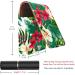 Travel Lipstick Organizer Case - Portable Makeup Bag with Mirror | Tropical Leaves & Flowers Design - Perfect for International Shipping - Buy Online on GoSupps.com