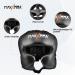MaxxMMA Black L/XL Headgear for Boxing, MMA, Kickboxing Training | Sparring Gear for Karate & Taekwondo - Buy Online on GoSupps.com