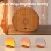 REACHER Wood Wake Up Light Alarm Clock | Sunrise Simulation | White Noise Machine | 8 Colors Night Light | Dimmable Digital Clock | 26 Natural Sounds | Snooze & Sleep Timer | Kid & Adult - Buy Online on GoSupps.com