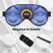 Flower Heart Bee Eye Mask | Soft Adjustable Sleeping Mask for Men & Women - Nighttime Comfort - Buy Online on GoSupps.com