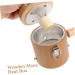 OHPHCALL 1 Set Handheld Moxibustion Tools Moxa Cone Holder Metal Bracket Moxa Burner Holder Body Massage Tools Moxa Strips Burner Bamboo Containers Wood Safe Deposit Box The Back - Buy Online on GoSupps.com