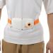 Haofy Portable Heating Belt for Menstrual Pain Relief - USB Rechargeable Digital Display Quick Warmth for Women & Girls (Orange) - Buy Online on GoSupps.com