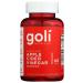 Goli Apple Cider Vinegar Gummy Vitamins - 60 Count - Vitamin B12 Gelatin-Free Gluten-Free Vegan & Non-GMO
