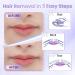 LaWink Mouth Waxing Kit - 20 Strips for Eyebrow Hair Removal with Calming Oil Wipes - Buy Online on GoSupps.com